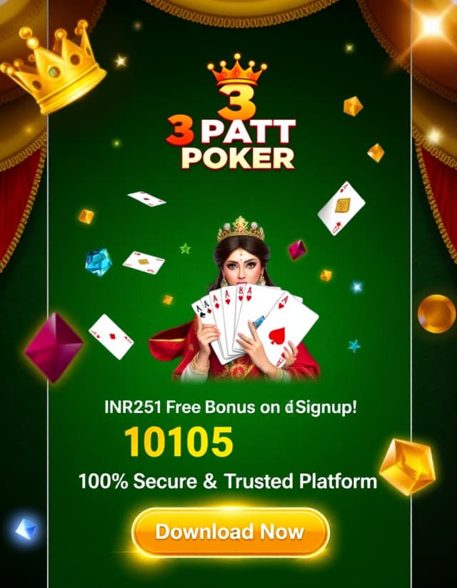 3 Patti Poker Banner